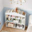 Bibliothèque pour enfants avec 9 casiers et rangement pour jouets