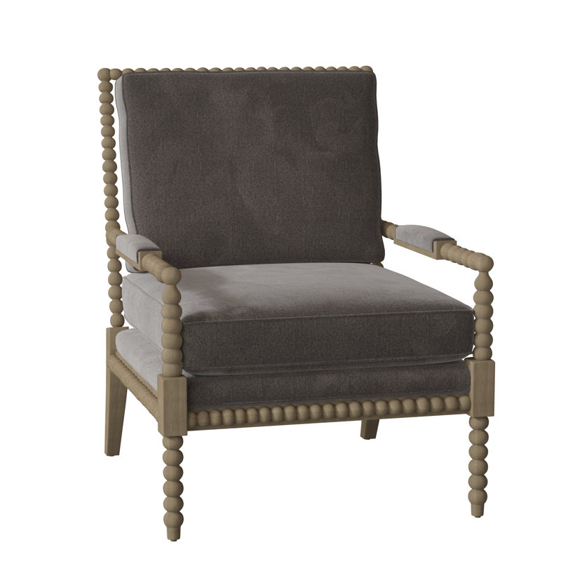 Fauteuil Paula Deen Home, Latte, Damas Cunningham 41