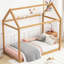 Lit simple couleur de bois - Transformez votre maison en pin élégant