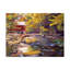 Reproduction d’art sur toile tendue « covered Bridge dans le Vermont Autumn » par David Lloyd Glover, reproduction d’art sur toile tendue-1578784982-1578784987