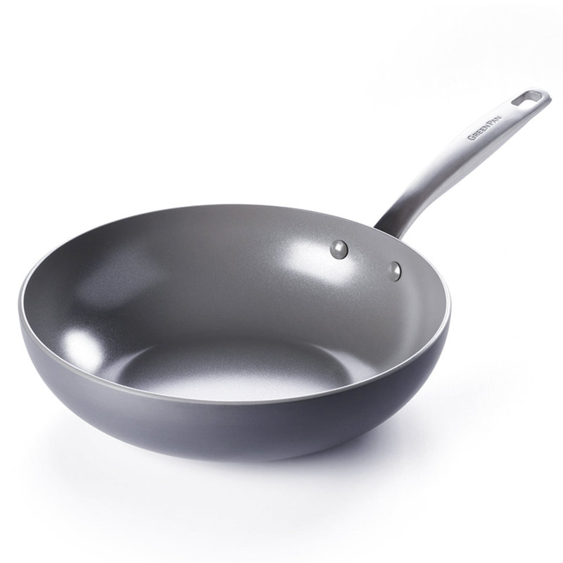 Céramique antiadhésive GreenPan Chat, 11 po, gris