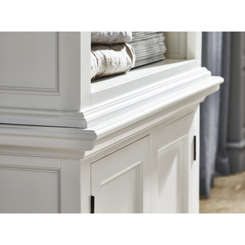 Jakeith Solid Wood Storage Bookcase | 86.6" H x 35.43" W
