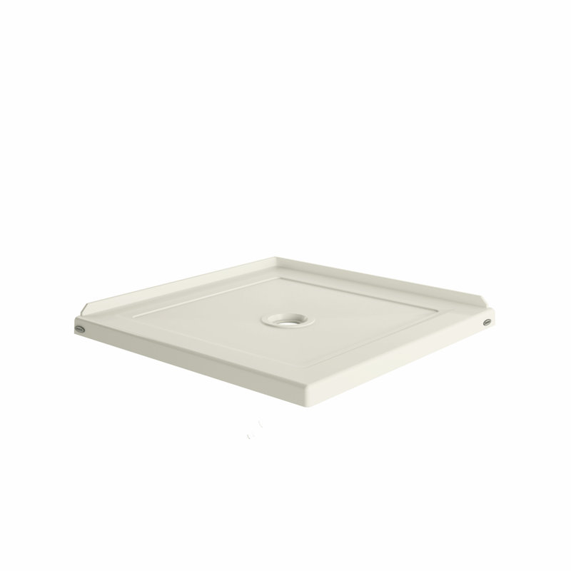 Catalina® 36" W x 36" D Shower Base, Oyster
