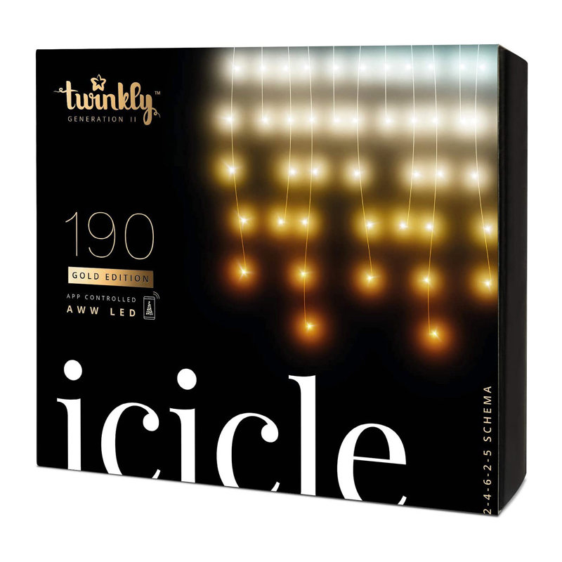 Glaçons Twinkly Smart Decorations, Blanc