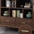 Multi-Functional Solid Wood Sideboard