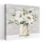 «White Farmhouse Bouquet Elegant Peaceful Romantic Pivoine», art mural-124289132