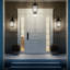 Applique murale en aluminium Chelbie-2076804896