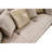 Luxury Upholstered Sofa with Hidden Storage