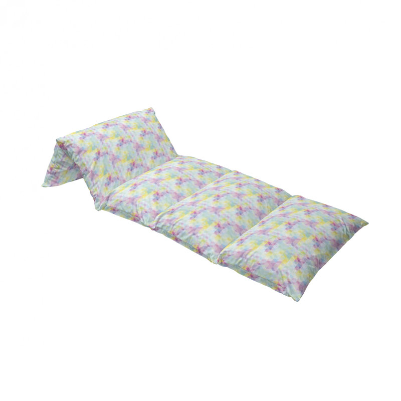 Housse de coussin Vibrant Rainbow Rhombus Hipster, H 2 po x l 27 po x P 88 po