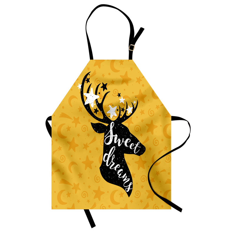 No Pattern Bib Apron