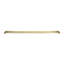 DreamLine Flex 2-15 / 16 po x. Tringle de douche à double courbe 60 po, laiton brossé-116626062