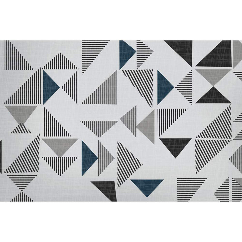 Geometric Peel & Stick Geometric Border, 100" L x 144" W