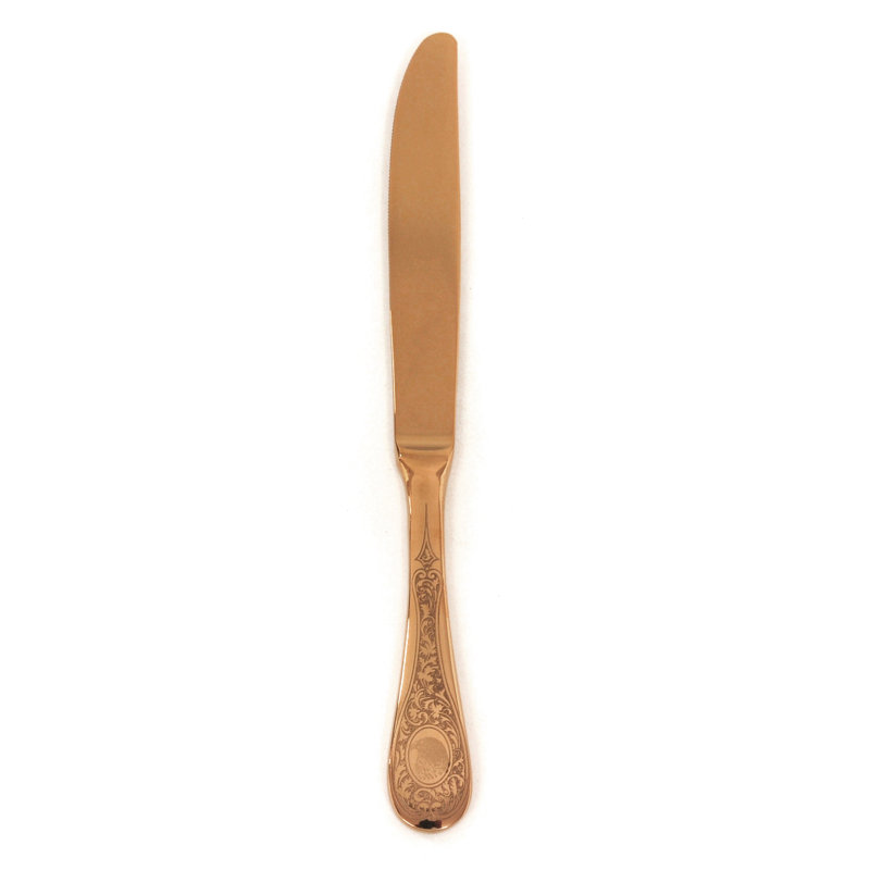 Couteau de table Diana - 24 pièces, Bronzo