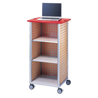Wheelies&reg; Collection 42'' H x 20'' W AV Cart with Wheels