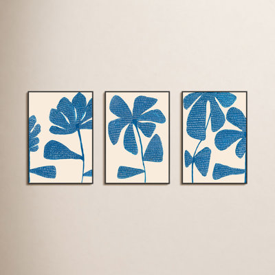 Ceramic Blue 1-3 3-Piece Print Set