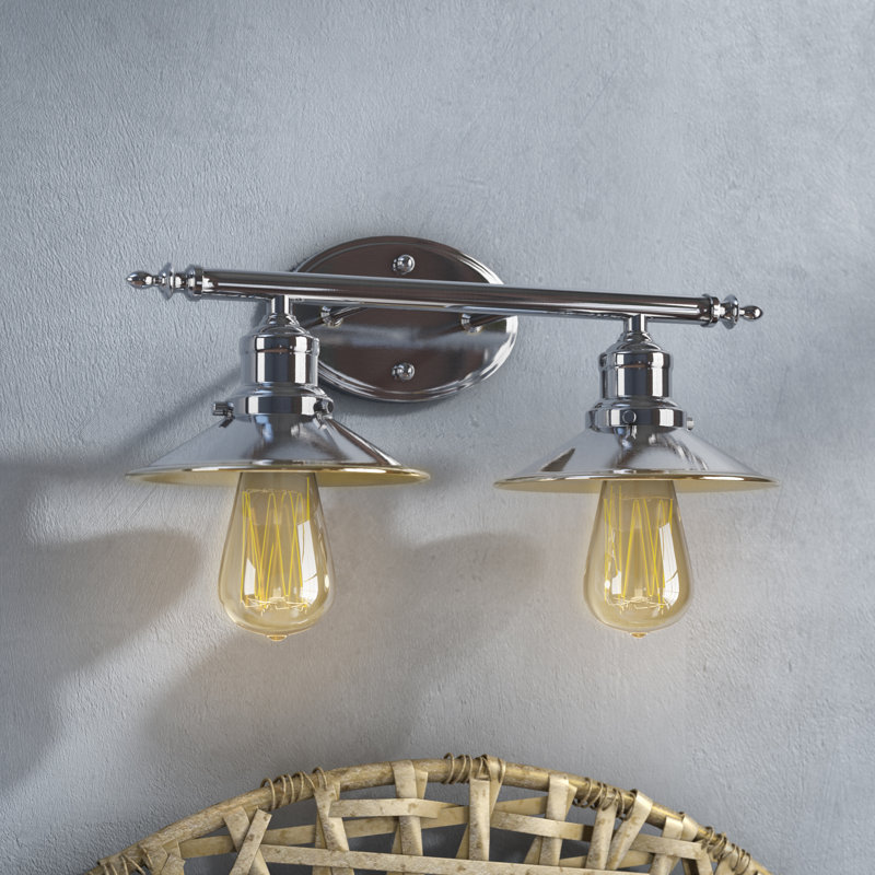 Kiesel 2 - Light Dimmable Vanity Light, Polished Chrome