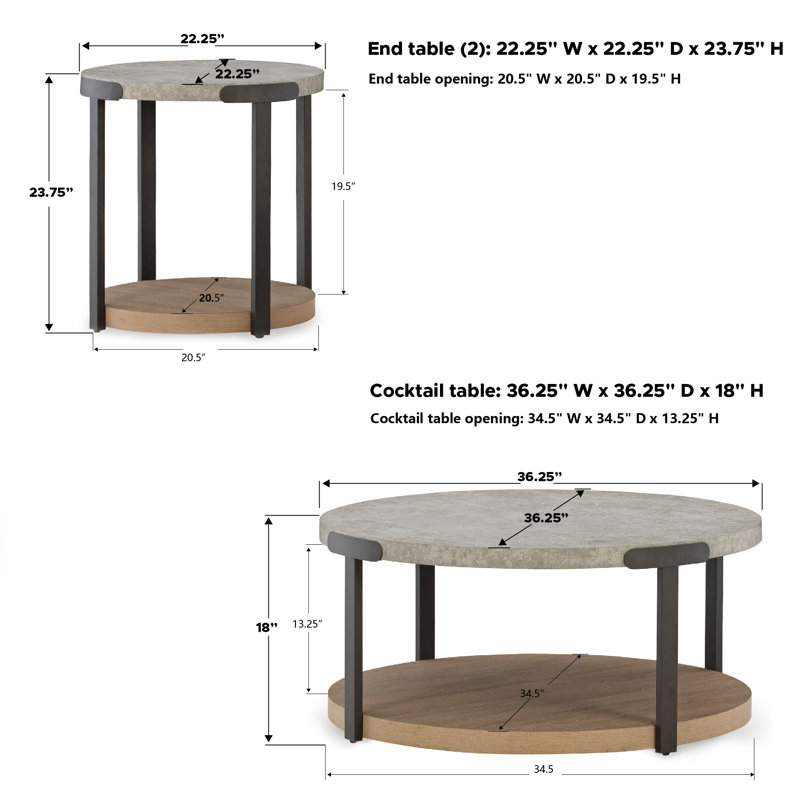 Quaddiu Coffee Table