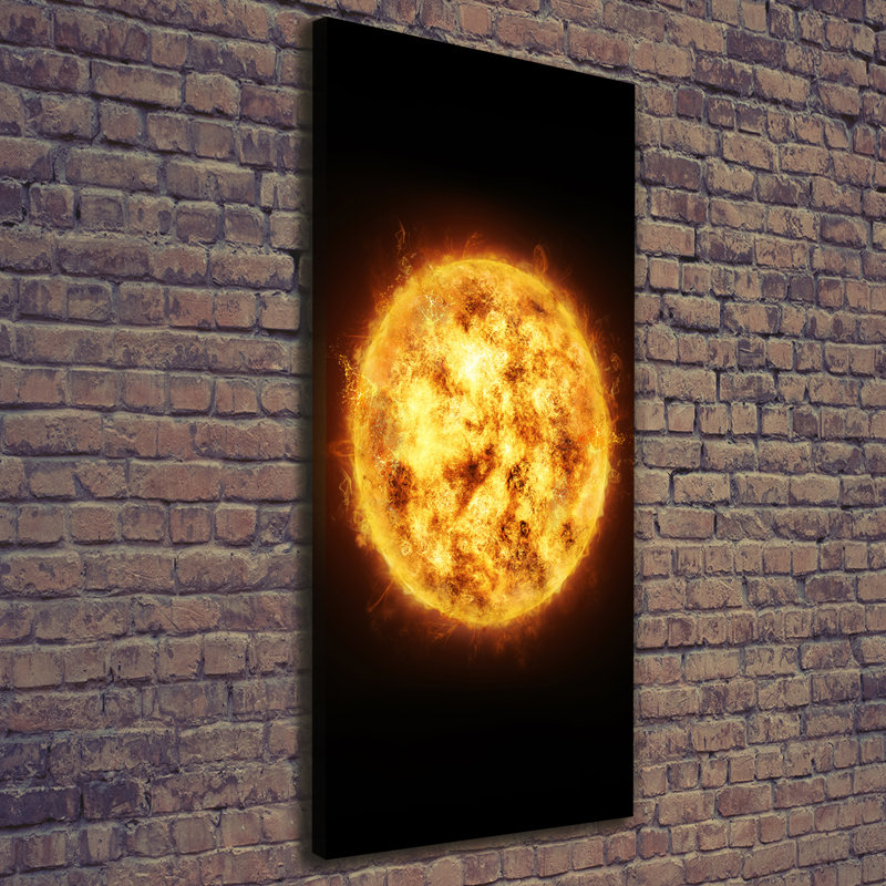 Sun - Wrapped Canvas Print