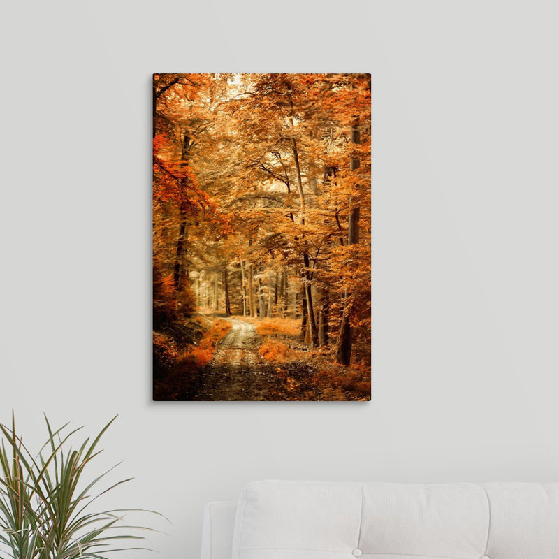 «Autumn Secret», reproduction de photo sur toile, H 24 po x l 16 po x P 1,5 po