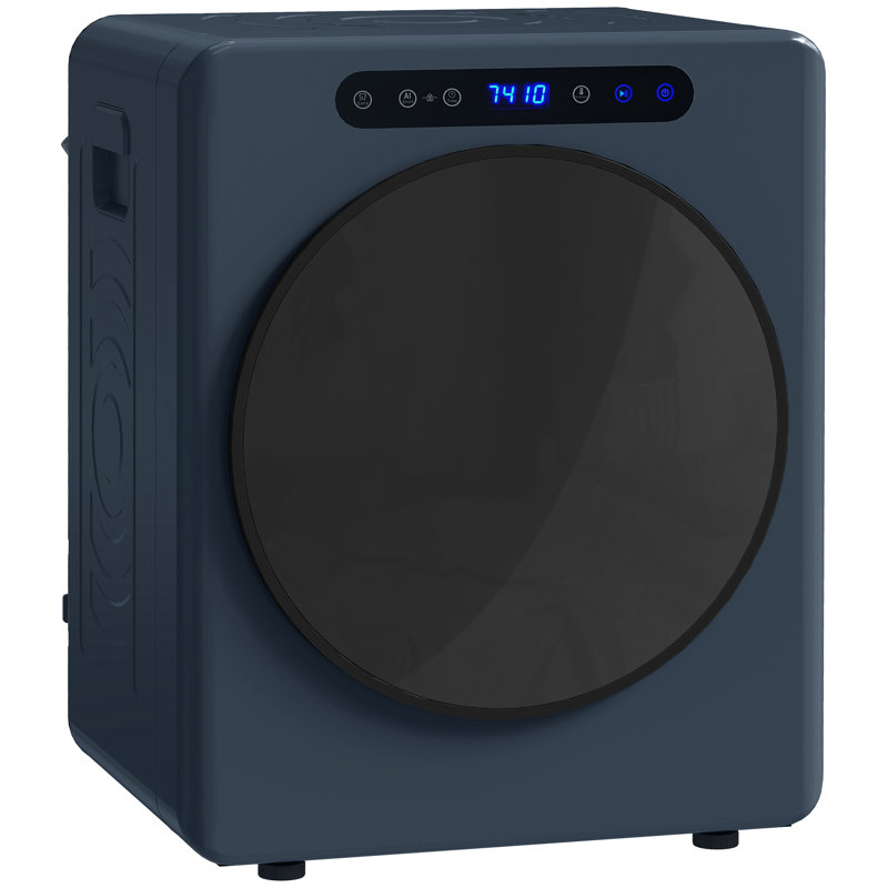 Laundry 5 kg Portable Vented Tumble Dryer Machine with Timer, Blue