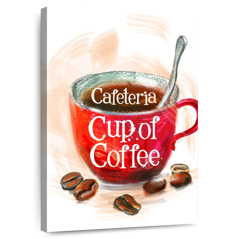 Yarlin Cafeteria Coffee Sign, 45" H x 30" W