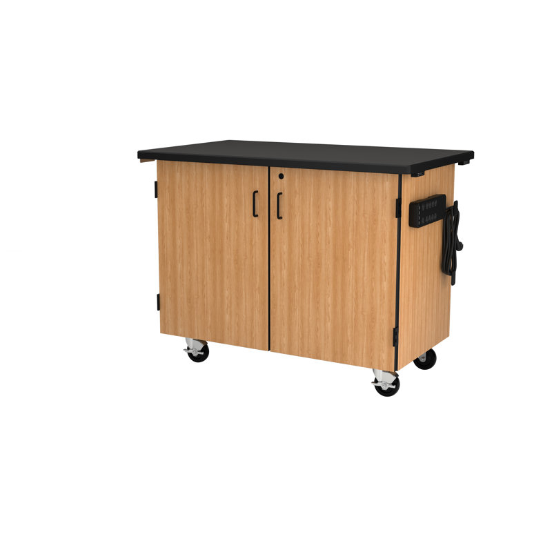 Mobile Science Cart with Shelving