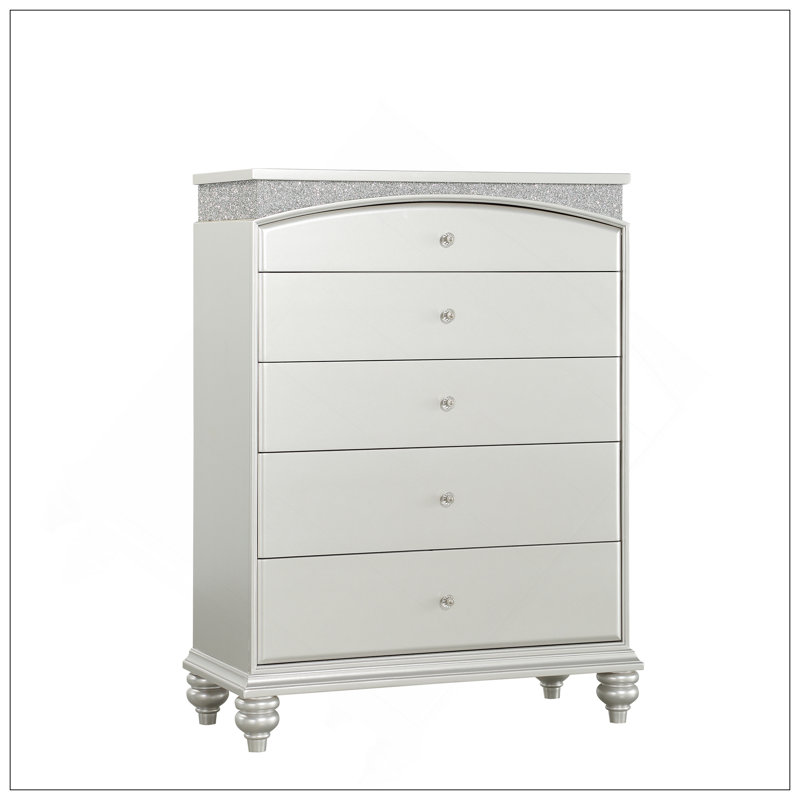 Commode à finition platine Maverick