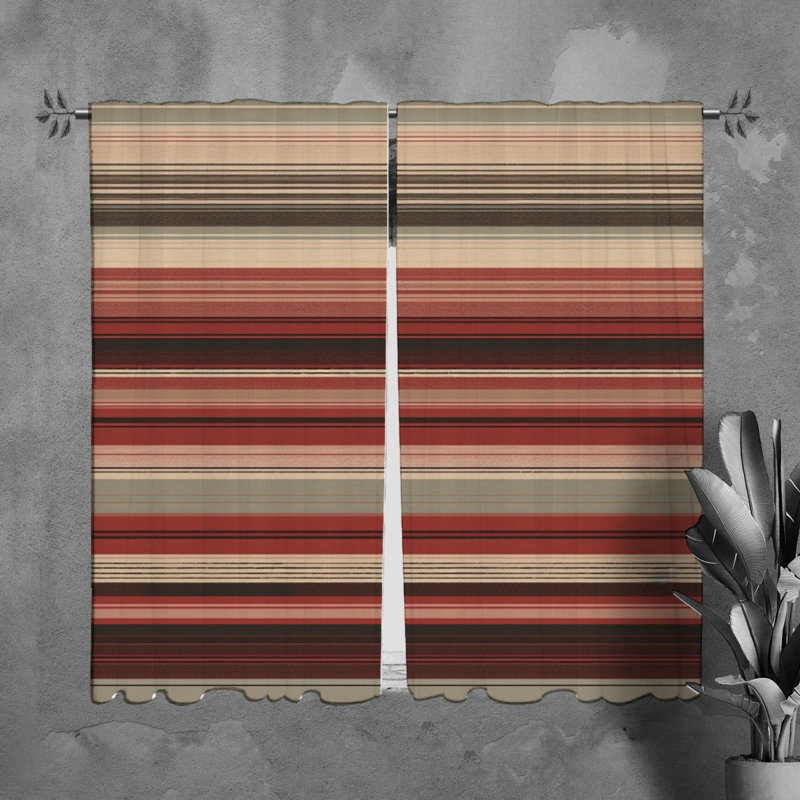 Koleman Room Darkening Curtain Pair, 20" W x 82" L