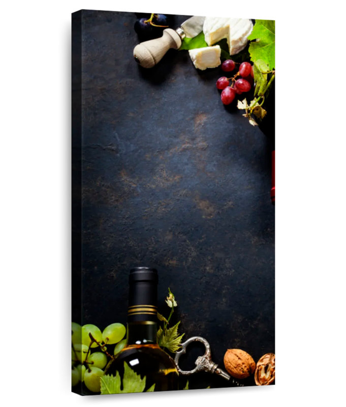 Wine Pairing Table, 30" H x 15" W
