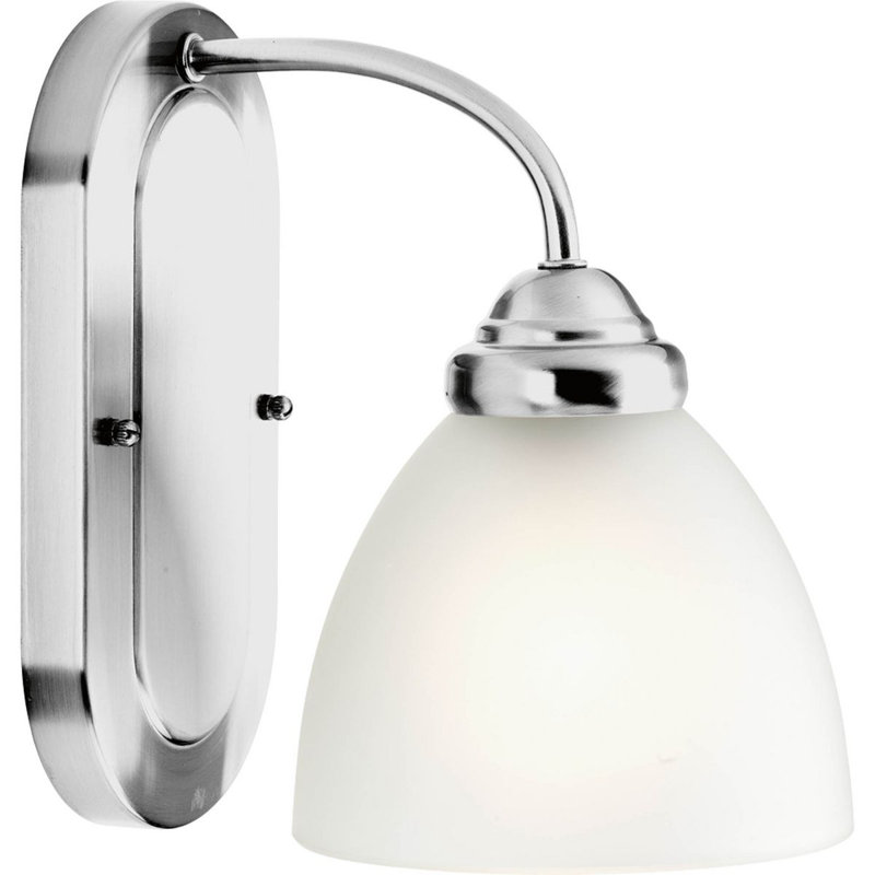 Éclairage pour meuble-lavabo Blassingame, Chrome poli