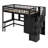 Elevare Bunk Bed With Roof And Window, Pinewood And MDF-417641049-417641054