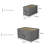  7 Drawer 25" Inch Dresser-1080175767