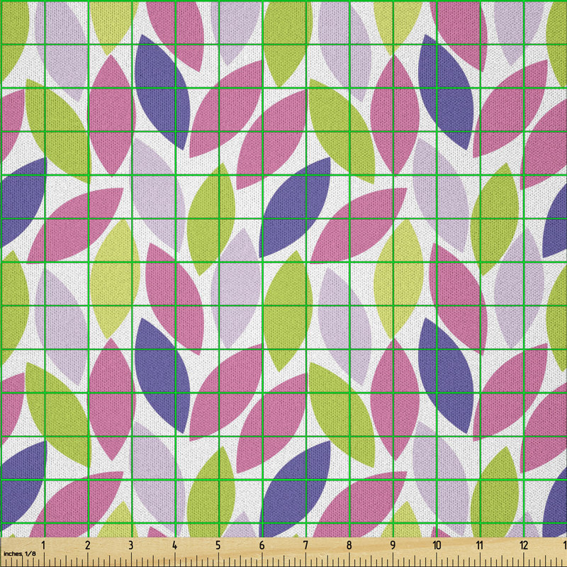 Cydnie Leaf Natural Botanic Fabric