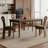 French retro solid wood dining table-106387273-106387277