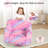Kids Ultra-Soft Snuggle Chair, Toddler Reading Couch Glow in The Dark, Kids Sofa Play Couch-875946528