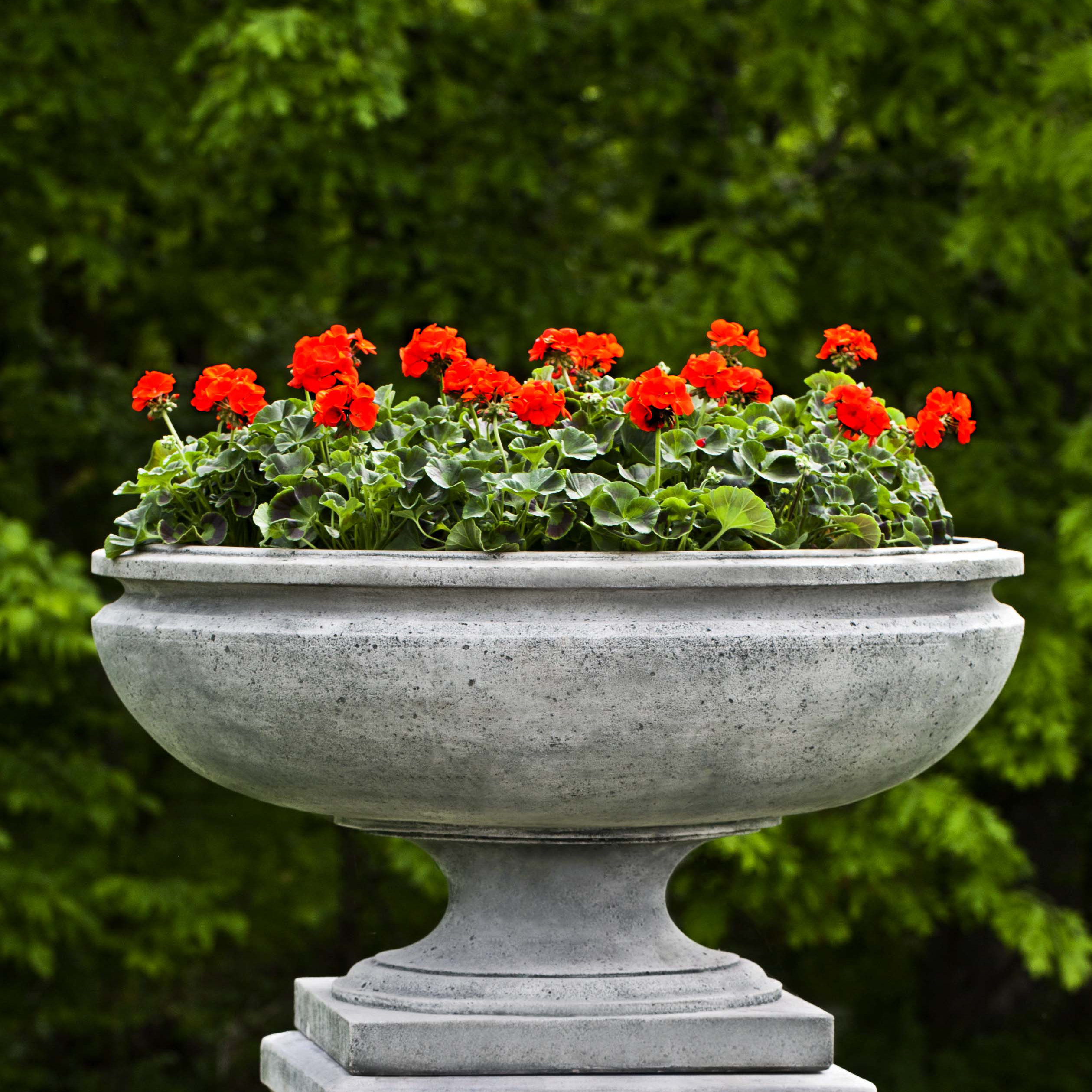 Campania International St Louis Alpine Stone Urn Planter & Reviews | Wayfair