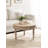 Iqrame Wooden Round Living Room Coffee Table