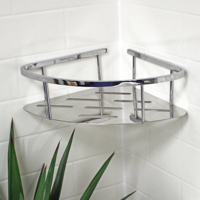 Kristopher Stainless Steel Shower Basket