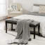 Ouarzazate Faux Leather Upholstered Bench-2021134259
