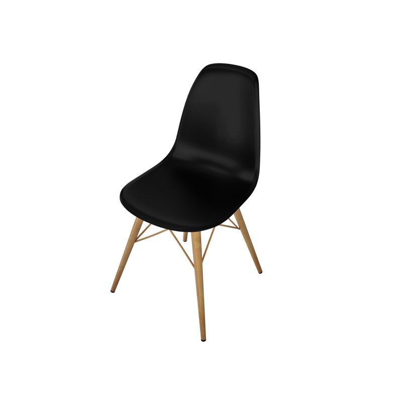 18.5'' H Side Chair, Black