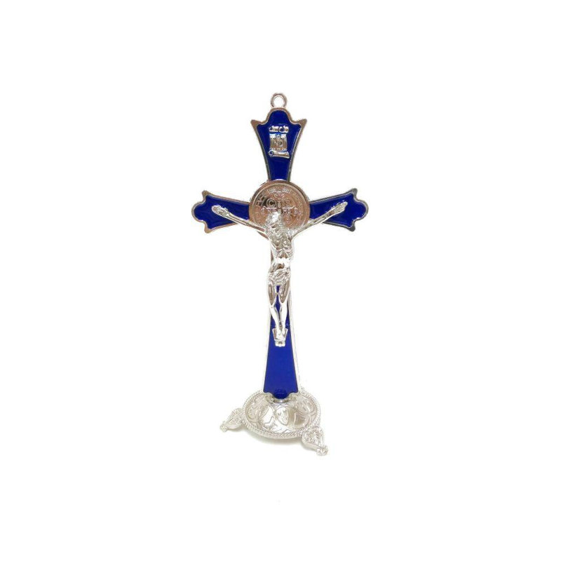 Ensemble de sculpture 2 pièces crucifix Charon