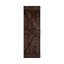 Porte de grange pliante gaufrée 84 po avec quincaillerie coulissante Coast Sequoia-87816799-87816800