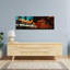 Fremont Street Experience Las Vegas NV 1 Piece Wrapped Canvas Panoramic Wall Art-1700356731