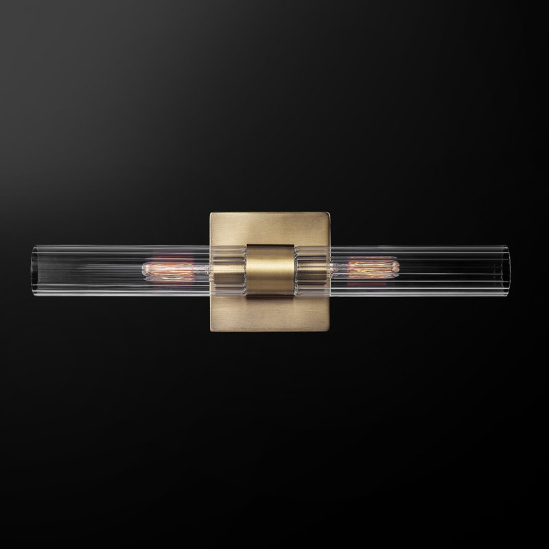 Gezienus 2 - Light Vanity Light, Matte Brass