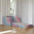 Compression Modular Kids Sofa, Comfy 2-In-1 Flip Open Couch Sleeper For Kids Pink Small Sofa