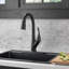 Robinet de cuisine à poignée simple escamotable Esque avec Touch2O et station d'accueil MagnaTite-20137561