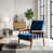 Velours bleu foncé