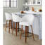 Tabouret de comptoir contemporain à hauteur fixe avec pivot-133677450-133677451