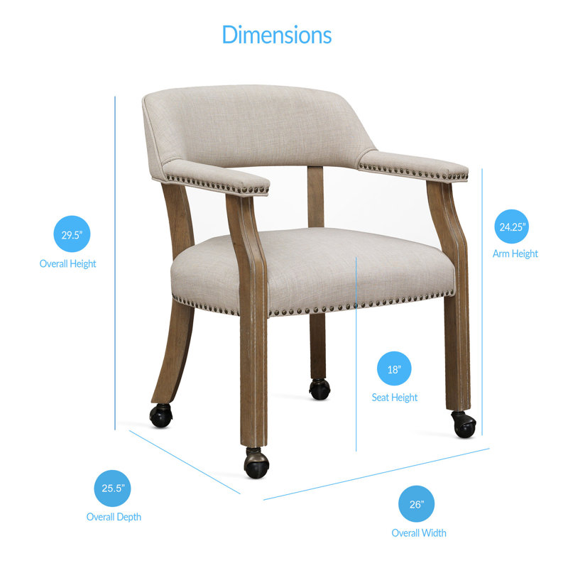 Chaise roulante Caster