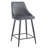 Kelsey Upholstered Counter Stool with Metal Frame-1463957479